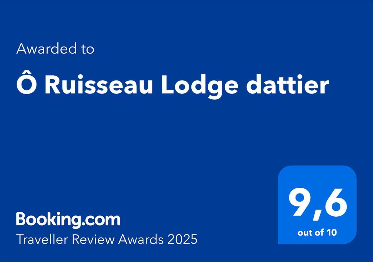 O Ruisseau Lodges - Lodge Dattier Saint-Louis Zewnętrze zdjęcie